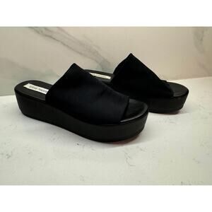 Steve Madden Black Platform Shoes
